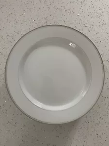 Set Of 8 DANSK CONCERTO ALLEGRO GREY GRAY DINNER PLATE(S) 10 7/8" - Picture 1 of 3