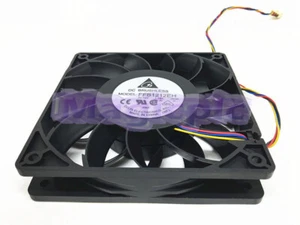 1PCS FFB1212EH DELTA Cooling Fan 12025 12V 1.74A 12CM 4000RPM 120*120*25MM New - Picture 1 of 4