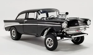 1/18 1957 CHEVROLET BEL AIR GASSER - NIGHT STALKER - Picture 1 of 5
