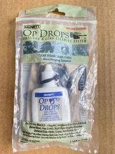 New McNett Op Drops Anti-Fog Lens Cleaning System, Goggles/Sunglasses/Visors/NVG - Picture 1 of 3