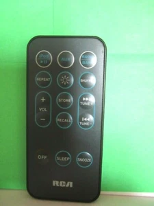 RCA REMOTE CONTROL FOR RCA RC66i Clock Radio - Picture 1 of 4