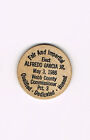 Wooden Nickel Alfredo Garcia Jr May 3 1986 Elect Web County Commissioner