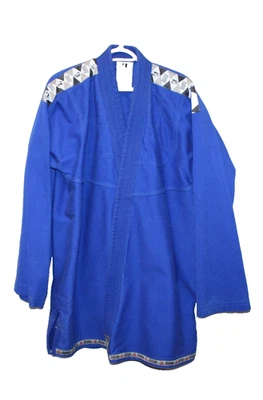 Chaqueta Gameness A5 Azul BJJ Gi 100% Algodón Kimono Jiu Jitsu Top Adulto Foto 1 de 4