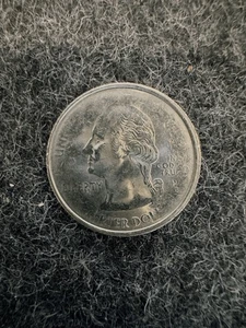 2000-P SC Quarter Error – Obverse Missing Letters – Struck Through Grease - Picture 1 of 10