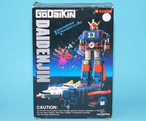 CHOGOKIN GODAIKIN GB-14 DAIDENJIN DENZIMAN COMPLETE BOXED US BOX 1984 BANDAI ... - Picture 1 of 12