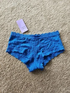 Hanky Panky Damen Signature Lace Boyshort - Deep Dive Blue, Größe XS - Bild 1 von 3