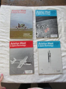 March 1967 Aviation Week & Space Tech, 4 Issues, Excellent Condition - Picture 1 of 10