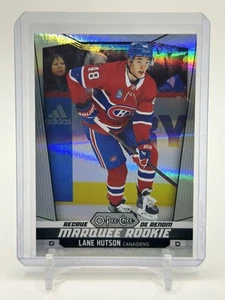 2024-25 OPC O-Pee-Chee Marquee Rookie Rainbow #549 Lane Hutson - Canadiens /350 - Foto 1 di 2