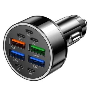 Chargeur Voiture Quick Charge 3 0 avec 4USB et Type C pour Plusieurs Appareils - Photo 1/18