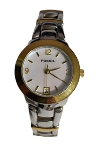 Fossil F2 ES1005 Damenuhr gold/silberfarben 6,0 - 7,2" - Bild 1 von 12