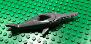 Lego Minifigure Animal Land Water Sawfish Dark Bluish Gray - Picture 1 of 3