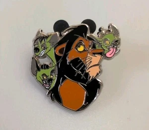 DISNEY TRADING PIN - SCAR AND 3 HYENAS FROM THE LION KING - Picture 1 of 4