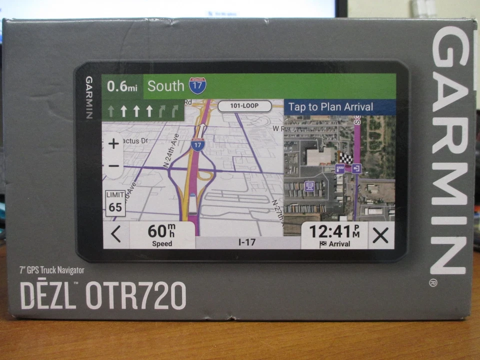 New Garmin DEZL OTR720 7" GPS Truck Navigator 010-02924-00 OTR 720 - Image 1 of 1
