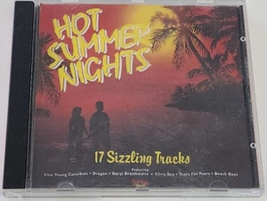 VARIOUS - HOT SUMMER NIGHTS - 17 TRACK 80'S COMPILATION - CD - Picture 1 of 2