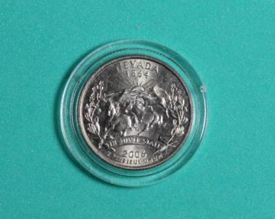 - 2006 - P Mint - Nevada State Quarter P00479 - Image 1 of 2