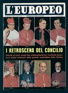 EUROPEO 43/1962 CONCILIO VATICANO LAOS NAM-THA MUSSOLINI HITLER 1944 CITROEN AMI - Picture 1 of 1