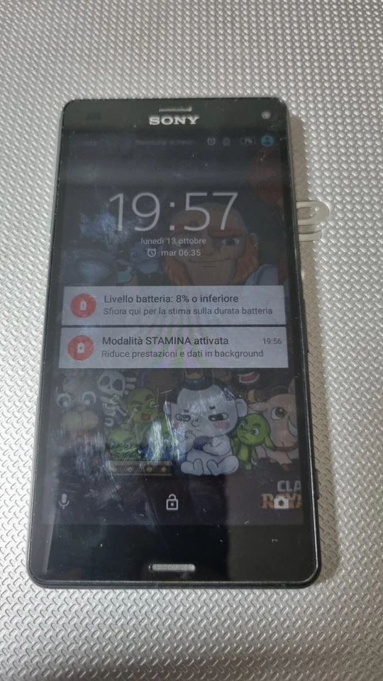 2304-Smartphone Sony Xperia Z3 Compact - Immagine 1 di 2