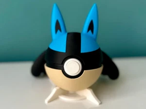 Lucario Pokéball - Pokémon - Funktionstüchtig - Bild 1 von 9