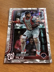 2025 Topps Series 1 Baseball Keibert Ruiz #202 Diamante Washington Nationals - Picture 1 of 1