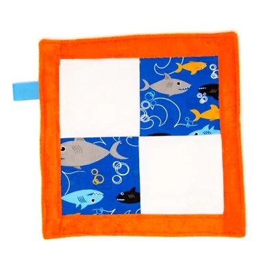 Cobertor de bebê tubarão brinquedo - Amor de segurança de viagem - Imagem 1 de 4