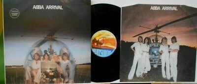 ABBA Arrival LP Polar SUNSHINE Label ~ SOUTH AFRICA * RARE Inner Lyric  Sleeve - Image 1 of 4