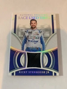 2024 Panini National Treasures Racing Ricky Stenhouse Race Used Tires 10/25 - Imagen 1 de 2
