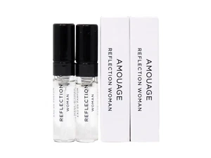 AMOUAGE REFLECTION WOMAN EDP 2.0ml .06fl oz x 2 PERFUME SPRAY SAMPLE VIALS - Picture 1 of 1