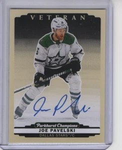 Joe Pavelski 2022-23 Parkhurst Champions Auto On Card Dallas Stars - Picture 1 of 2
