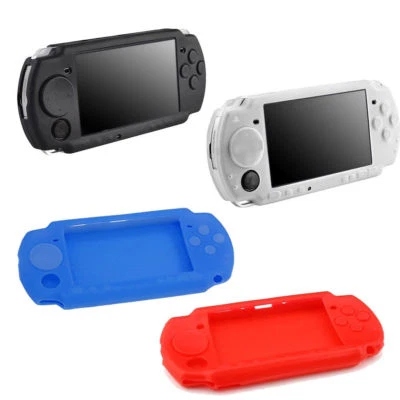 Multiple colors Silicone Rubber Skin Case Cover For Sony PSP Slim 2000 3000 US - Image 1 of 4
