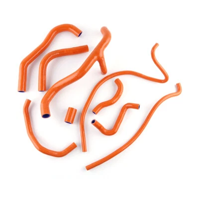 Manguera refrigerante radiador silicona naranja para Honda CBR600RR CBR 600RR 2007-2011 Foto 1 de 4