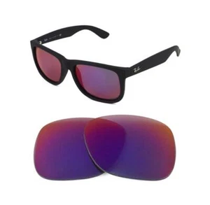 NEW POLARIZED REPLACEMENT LIGHT +RED LENS FIT RAY BAN 4202 Andy 55mm SUNGLASSES - Picture 1 of 5