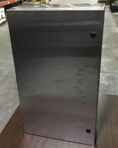 Saginaw - Stainless Steel Hinged Cover - SCE-HA241404SS - 24x14x5, HWD - Picture 1 of 4