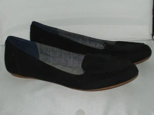 DR SCHOLLS Zapatos Mujer 10M EUR 41,5 TELA NEGRA Sin Cordones Planos CONFORT - Imagen 1 de 5