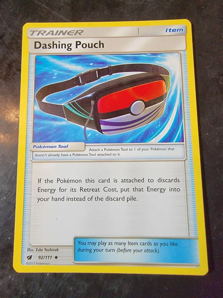 Dashing Pouch 92/111 Uncommon Pokemon Crimson Invasion - Image 1 of 1