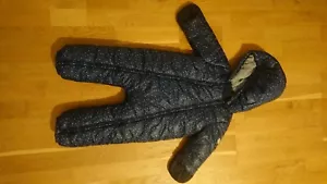 Petit Bateau Fliegeroverall Winteranzug marineblau Schneeanzug - Bild 1 von 8