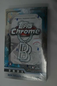 2021 Topps Chrome Ben Baller Edition Hobby Box Factory Sealed New In hand - Picture 1 of 7