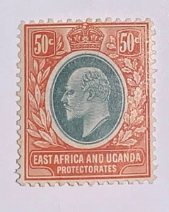 Travelstamps: EAST AFRICA  & UGANDA STAMPS SG41 KE 50 Cent MINT OG H - Picture 1 of 5