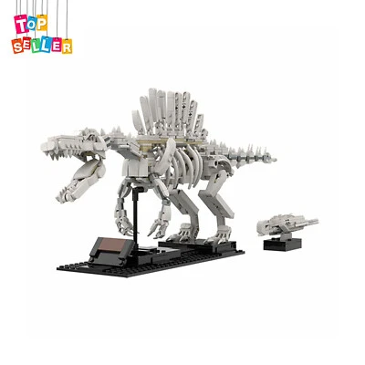 MOC: Spinosaurus Skeleton and Sea Turtle Model 659 Pieces | for Collection - Image 1 of 4