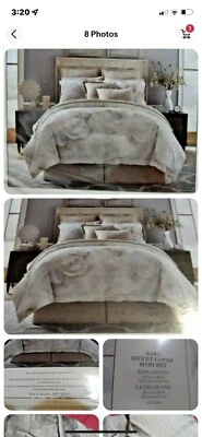 Mini juego de funda nórdica Southern Living tamaño KING AVALON 100 % lino Foto 1 de 4