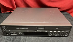 JVC SR-MV45U Professional Series DVD/S-VHS Recorder Dual Deck (Has VHS Problems) - Picture 1 of 16