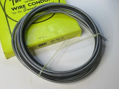 (NUEVO) TWECO 45H-764-15 1450-1143 7/64” Conducto de cable de pistola de diámetro Foto 1 de 4