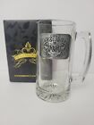 New Fine Occasion Beer Mug Stein W/Handle Handcrafted Pewter Monogram Letter W 