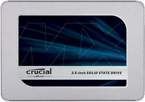 Crucial MX500 1TB CT1000MX500SSD1-bis zu 560 MB/s (3D NAND, SATA, 2,5 Zoll,