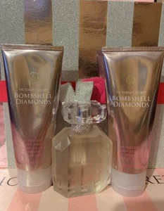 Victoria’s Secret Bombshell Diamonds Perfume Eau De Parfum Gift Set. - Picture 1 of 5