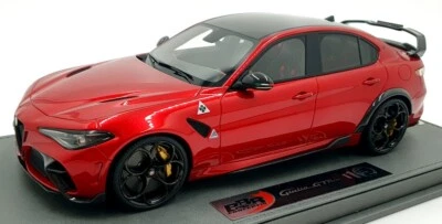BBR 1/18 Scale Resin BBRC1852 - Alfa Romeo Giulia GTAM Rosso GTA - Met Red - Image 1 of 4