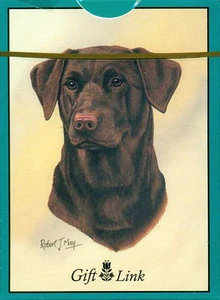CHOCOLATE LAB Marrón Labrador Raza Perro Juego de Poker Mazo de Cartas *NUEVO* - Imagen 1 de 1