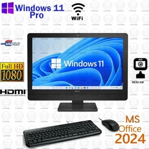 Computadora Windows 11 Dell AIO 23" Core i5 16GB RAM 500GB SSD Office 2024 - Imagen 1 de 3