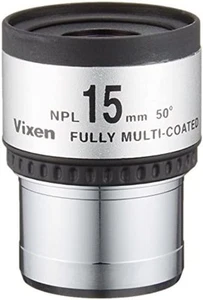 VIXEN Telescopio Astronómico Accesorios Ocular Npl Serie NPL15mm 39205-6 F/S - Imagen 1 de 5