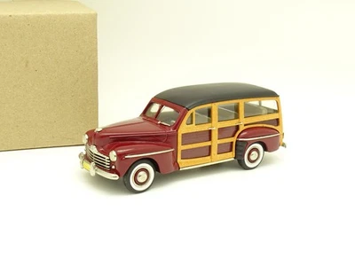 Brooklin Modelli Sb 1/43 - Ford V8 Stazione Carro 1947 Rosso BRK83 - Immagine 1 di 3