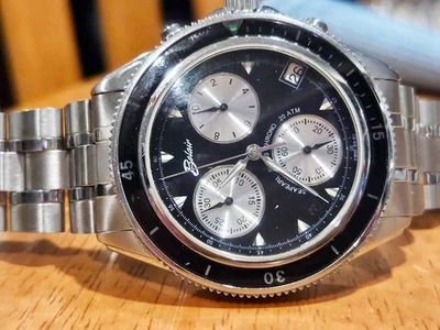 Мужские часы Belair — швейцарские запчасти, кварц, нержавеющая сталь, сапфировое стекло, США - Изображение 1 из 4